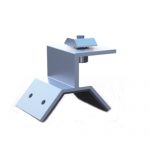सौर्य PV कोष्ठक को Trapezoidal क्ल्याम्प